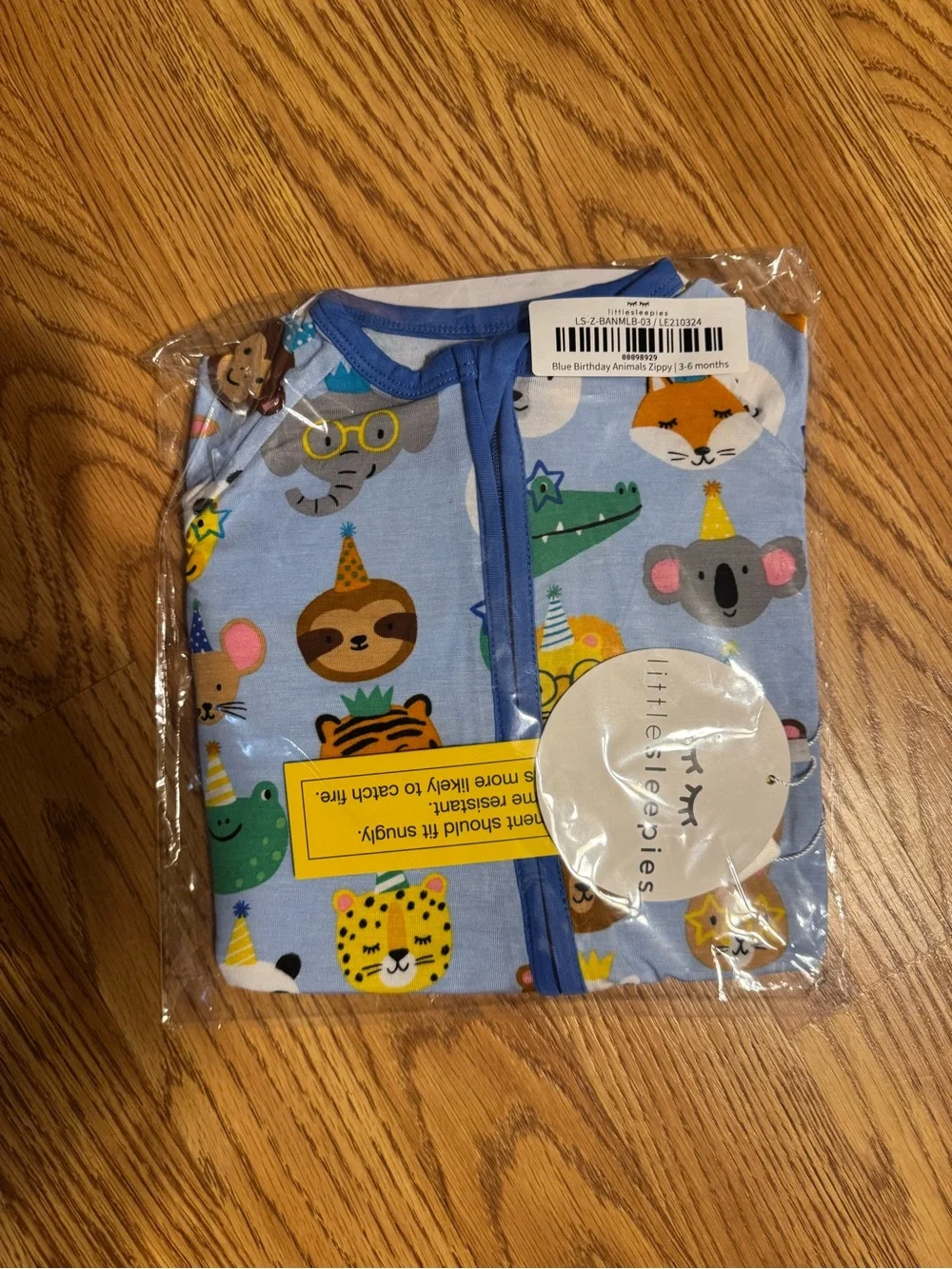 Little Sleepies soft zip